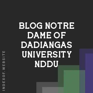 Notre Dame of Dadiangas University (NDDU) 2026: THE Impact Rankings, 40th EDSA Holiday & 2026 Admissions | Logo - Indexof